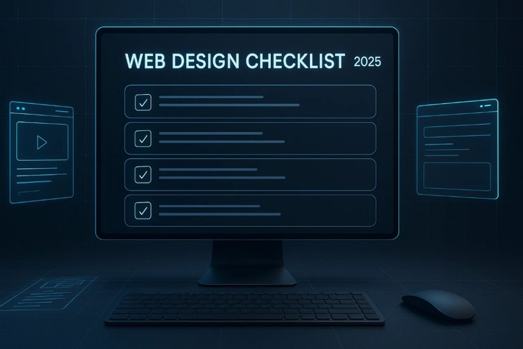 چک لیست طراحی سایت